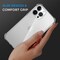 Crystal Clear Case for iPhone 14, 14 Plus, 14 Pro, 14 Pro Max, Shock Absorption Bumper, Soft Flexible TPU, Anti-Drop, Anti-Fingerprint, 3600 Shockproof, Screen & Camera Protective, Transparent Protective Back Cover, For all iPhone 14 models